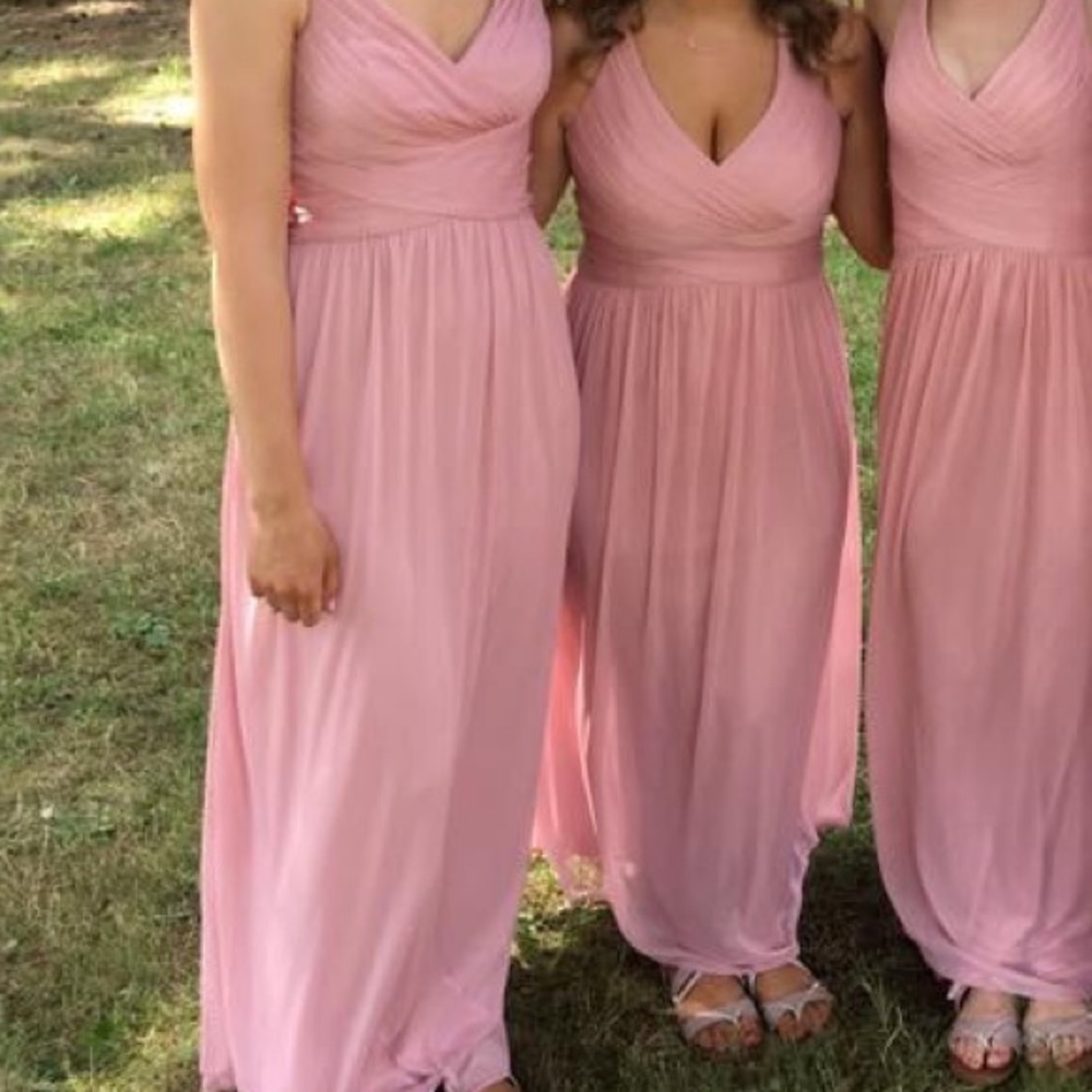 David’s bridal bridesmaid dress
